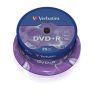Obrázek VERBATIM DVD+R(25- Pack)Spindle/ General Retail/ 16x/ 4.7 GB