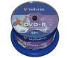 Obrázek VERBATIM DVD+R(50- Pack)Spindle/ Printable/ 16x/ 4.7 GB/ DLP