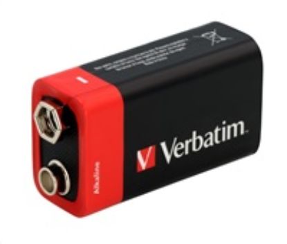 Obrázek VERBATIM Alkalické baterie 9V, 1 PACK , 6LR61