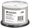 Obrázek VERBATIM DVD- R(50- Pack)Spindle/ Printable/ 16x/ 4.7 GB/ WIDE PRINTABLE SURFACE NON- ID