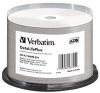Obrázek VERBATIM CD- R(50- pack) spindl, AZO 52X, 700MB, WHITE WIDE PRINTABLE SURFACE NON- ID