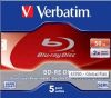 Obrázek VERBATIM BD- RE DL (5- pack)Blu- Ray/ Jewel/ 2x/ 50 GB