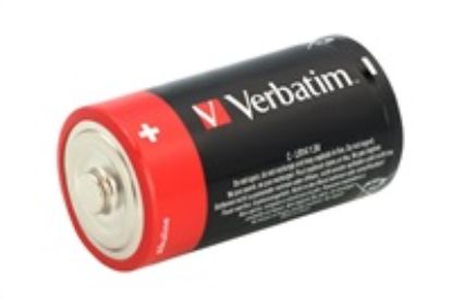 Obrázek VERBATIM Alkalické baterie C, 2 PACK / LR14