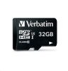 Obrázek VERBATIM MicroSDHC karta 32 GB Pro, U3 + adaptér