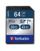 Obrázek VERBATIM SDXC karta 64 GB Pro, U3, V30 (R: 90/ W: 45 MB/ s)