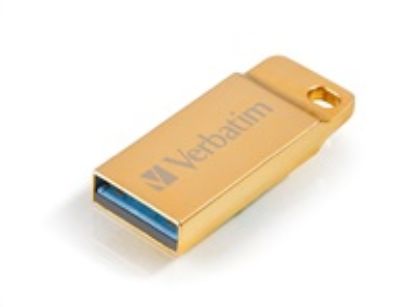 Obrázek VERBATIM Flash Disk 64 GB Metal Executive, USB 3.0, zlatá