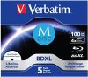 Obrázek VERBATIM MDisc BDXL (5- pack)Jewel/ 4x/ 100 GB