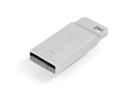 Obrázek VERBATIM Flash Disk 16 GB Metal Executive, USB 2.0, stříbrná
