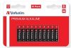 Obrázek VERBATIM Alkalická Baterie AAA 10 Pack / LR3