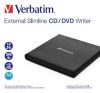 Obrázek VERBATIM externí mechanika Slimline CD/ DVD Writer USB - without NERO