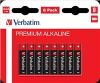 Obrázek VERBATIM Alkalické baterie AAA, 8 PACK , LR03
