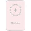 Obrázek VERBATIM Powerbanka Charge 'n' Go, Magnetická, 5000 mAh, USB- C, Růžová