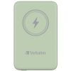 Obrázek VERBATIM Powerbanka Charge 'n' Go, Magnetická, 10000 mAh, USB- C, Zelená