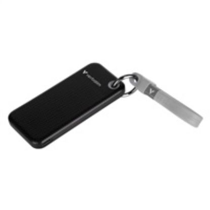 Obrázek VERBATIM Externí SSD Pocket SSD 2 TB, USB- C 3.1, černá/ šedá