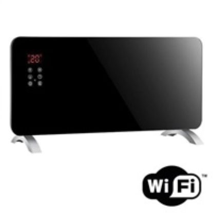 Obrázek Solight horkovzdušný konvektor sklokeramický 2000 W, WiFi, LCD, nastavitelný termostat, časovač