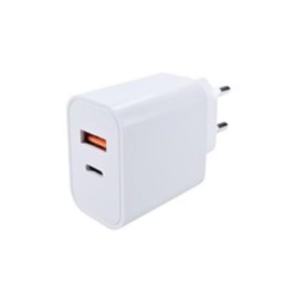 Obrázek Solight USB A+C 20 W fast charger univerzální napájecí adaptér