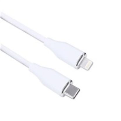 Obrázek Solight USB- C/ Lightning kabel, USB- C konektor - Lightning konektor, silikon, 1m