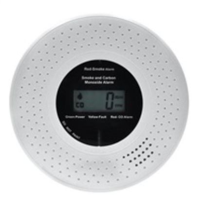 Obrázek Solight detektor kouře a oxidu uhelnatého, LCD displej, 2x AA baterie