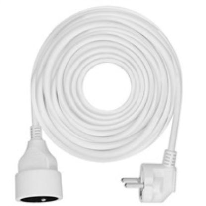 Obrázek Solight 1z prodlužovací přívod - spojka, 15m, 3 x 1, 5mm2, bílá