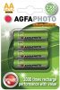 Obrázek AgfaPhoto nabíjecí NiMH baterie AA, 2300mAh, blistr 4ks