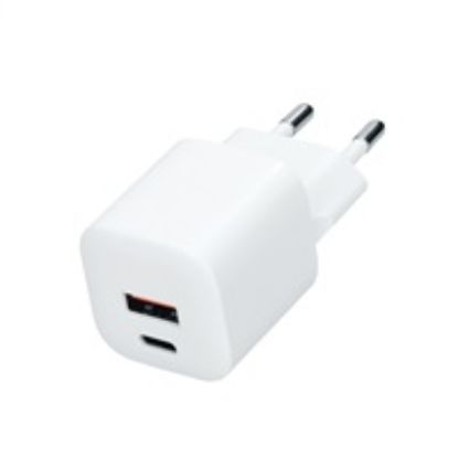 Obrázek Solight USB- C + USB- A fast charger GaN 20 W PD