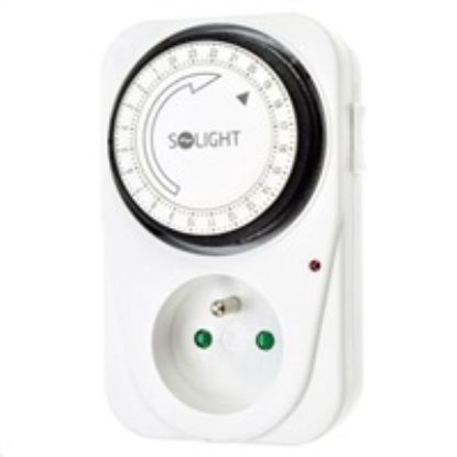 Obrázek Solight časový spínač, 24 h., 1 režim