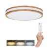 Obrázek Solight LED osvětlení s dálkovým ovladačem Woody, 48 W, 3360lm, 38cm, změna chromatičnosti, stmívatelné