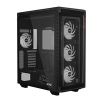 Obrázek ADATA XPG case BATTLECRUISER II Mid- Tower, bez zdroje, 4x 120mm ARGB Fan, Černá