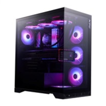 Obrázek ADATA XPG case INVADER X BTF Mid- Tower, bez zdroje, 5x 120mm Fan, Černá