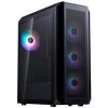 Obrázek ADATA XPG case VALOR AIR PLUS Mid- Tower, bez zdroje, 4x 120mm Fan, Černá
