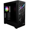 Obrázek ADATA XPG case STARKER AIR BTF Mid- Tower, bez zdroje, 4x 120mm ARGB, Černá