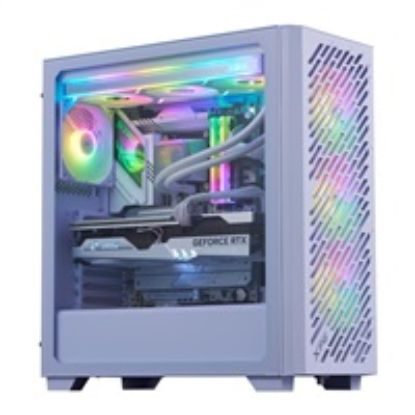 Obrázek ADATA XPG case VALOR AIR PRO, ATX, Průhledná bočnice, 4x 120mm ARGB Fan, Bílá