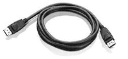 Obrázek LENOVO kabel DisplayPort to DisplayPort Cable - přenos signálu přes DP, 1, 8m