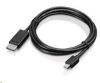 Obrázek LENOVO adaptér Mini- DisplayPort to DisplayPort Monitor Cable - přenos signálu přes miniDP na DisplayPort