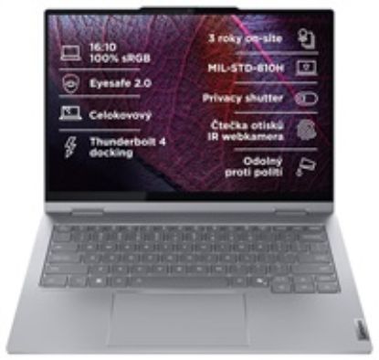 Obrázek LENOVO NTB ThinkBook 14 2- in- 1 G5 - Ultra7 255U, 14" WUXGA Touch, 32 GB, 1 TBSSD, FHD+IRcam, W11P