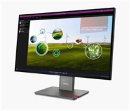 Obrázek LENOVO LCD P27Q- 40 + MC60 - 27", IPS, matný, 16: 9, 2560 x 1440, 178/ 178, 4 ms, 350cd/ m2, 1500: 1, HDMI, DP, USB- C…