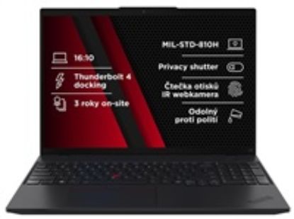 Obrázek LENOVO NTB ThinkPad L16 AMD G2 - Ryzen7 PRO 250, 16" WUXGA, 32 GB, 1 TBSSD, 5MP+IRcam, W11P
