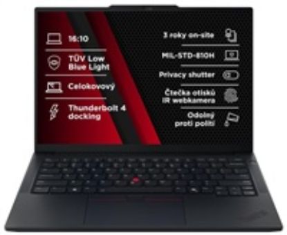 Obrázek LENOVO NTB ThinkPad E14 G7 - Ultra5 225U, 14" WUXGA, 16 GB, 512SSD, FHD+IRcam, W11H