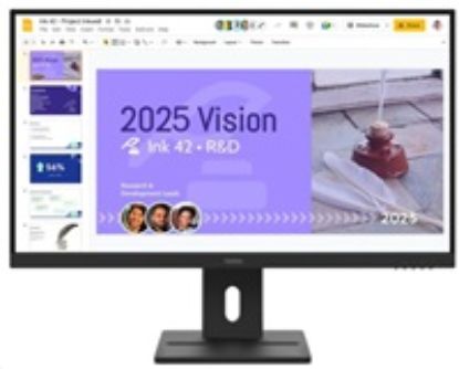 Obrázek LENOVO LCD E27Q- 40 - 27", IPS, 16: 9, 2560 x 1440, 100 Hz, 350cd/ m2, 1500: 1, 4 ms(GtG), DP, 2x HDMI (TMDS), repro…