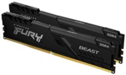 Obrázek KINGSTON DIMM DDR4 32 GB (Kit of 2) 3200MT/ s CL16 FURY Beast Černá