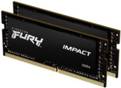 Obrázek KINGSTON SODIMM DDR4 64 GB (Kit of 2) 3200MT/ s CL20 FURY Impact