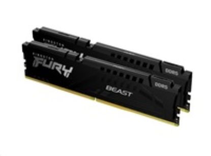 Obrázek KINGSTON DIMM DDR5 32 GB (Kit of 2) 5200MT/ s CL40 FURY Beast Černá