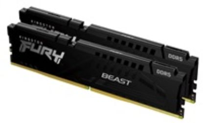 Obrázek KINGSTON DIMM DDR5 32 GB (Kit of 2) 5600MT/ s CL40 FURY Beast Černá