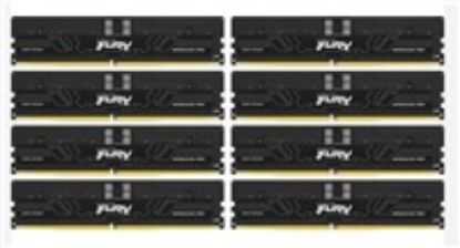 Obrázek KINGSTON DIMM DDR5 256 GB (Kit of 8) 5600MT/ s CL36 FURY Renegade Pro ECC Reg PnP