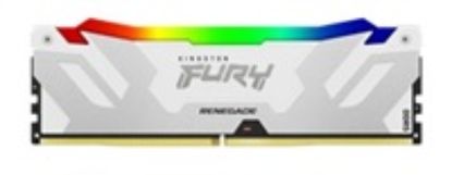 Obrázek KINGSTON DIMM DDR5 16 GB 6400MT/ s CL32 FURY Renegade Bílá RGB XMP