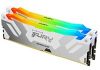 Obrázek KINGSTON DIMM DDR5 32 GB (Kit of 2) 6400MT/ s CL32 FURY Renegade Bílá RGB XMP