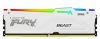 Obrázek KINGSTON DIMM DDR5 128 GB (Kit of 4) 5600MT/ s CL40 FURY Beast White RGB XMP