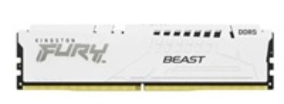 Obrázek KINGSTON DIMM DDR5 64 GB (Kit of 4) 5600MT/ s CL40 FURY Beast White XMP
