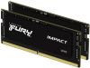 Obrázek KINGSTON SODIMM DDR5 32 GB (Kit of 2) 6400MT/ s CL38 FURY Impact XMP