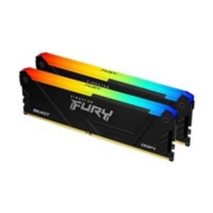 Obrázek KINGSTON DIMM DDR4 16 GB (Kit of 2) 3200MT/ s CL16 FURY Beast RGB, XMP